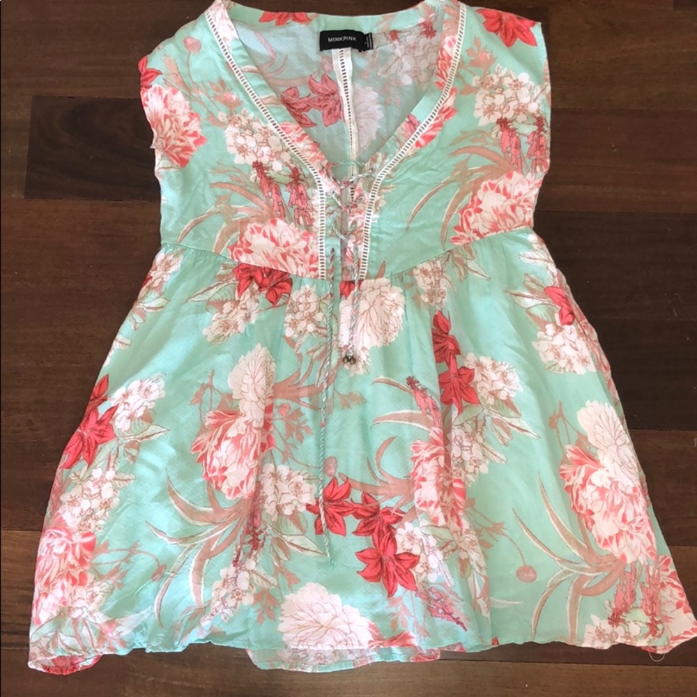 Floral print dress
